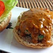 Spicy Peanut Butter Thai Turkey Burger