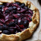 Blackberry Plum Galette