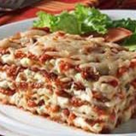 Triple Cheesy Lasagna