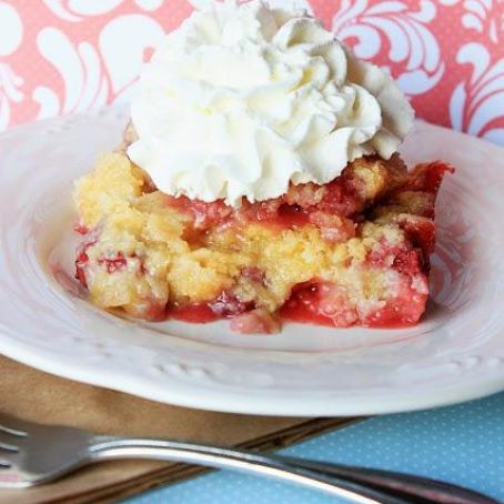 Sweet Strawberry Cobbler