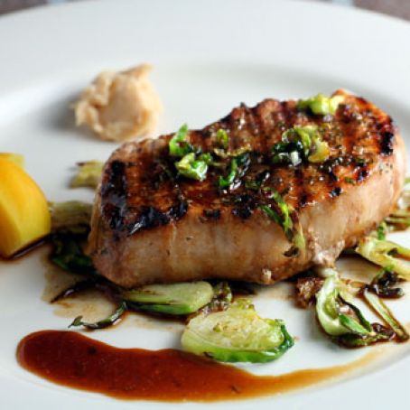 PORK - Simple Rosemary-Rubbed Pork Chops