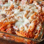 Chicken-Parmesan Meatball Casserole