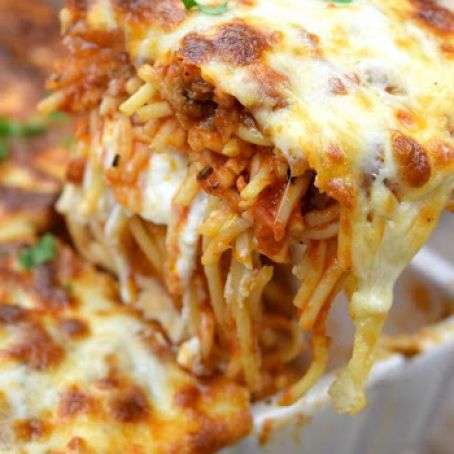 Spaghetti Casserole