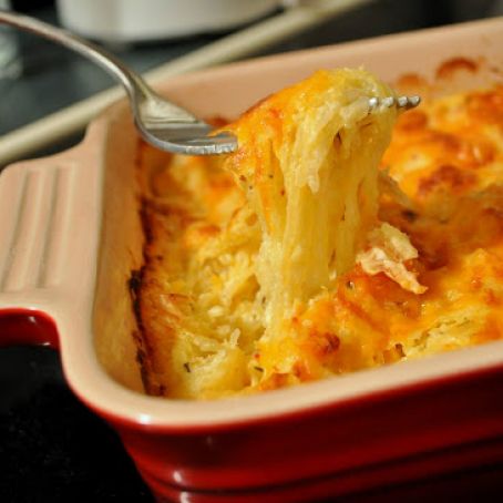 Spaghetti Squash AuGratin