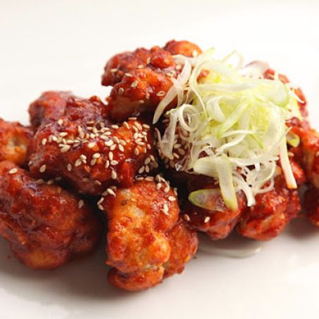 Korean Fried Cauliflower (Vegan)