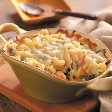 Shrimp & Macaroni Casserole Recipe