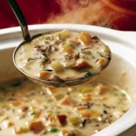 Slow Cooker North Woods Wild Rice Soup