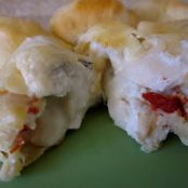 Creamy Chicken and Bacon Pockets