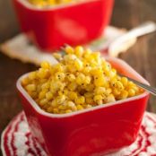 Mama’s Fried Cream Corn with Bacon