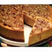 Maple Pecan Pumpkin Cheesecake