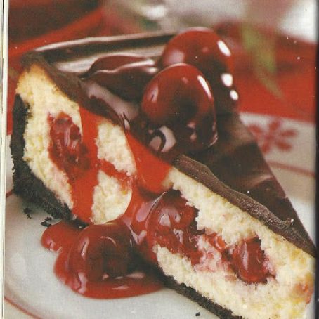 Chocolate Cherry Cheesecake