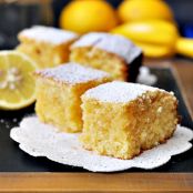 CAKE - Lemon and Coconut “Brownies”