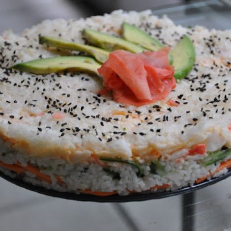 Sushi Cake