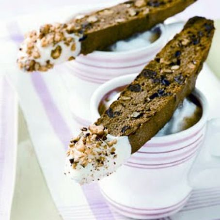 Chocolate-Walnut Biscotti