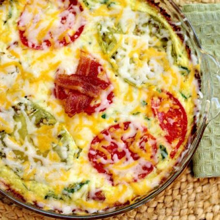 Bacon and Tomato Quiche