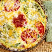 Bacon and Tomato Quiche