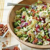 Broccoli, Grape, and Pasta Salad