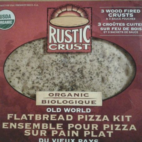 CRUST****Rustic Crust Organic Old World Flatbread Pizza Kit (Costco)