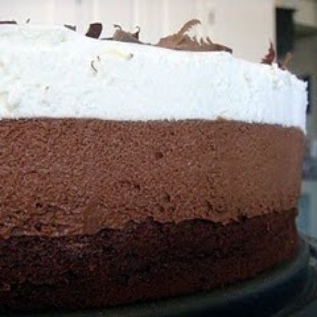 Triple Chocolate Mousse Cake