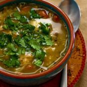 Turkey pinto bean soup