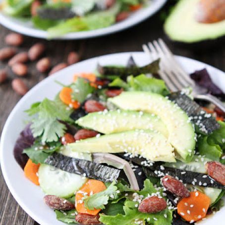 Asian Salad with Soy-Ginger Vinaigrette