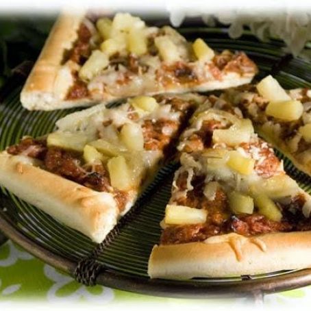 Pulled Pork and Pineapple Pizza