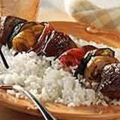 BBQ Grilled Beef Kabobs