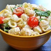 Roasted Garlic Pasta Salad