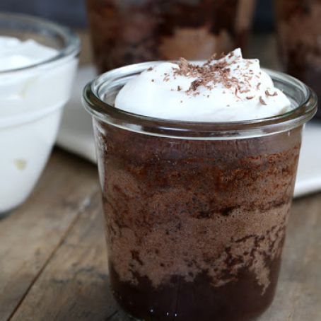 Self-Saucing Gluten Free Chocolate Pudding Cakes - Gluten-Free on a Shoestring