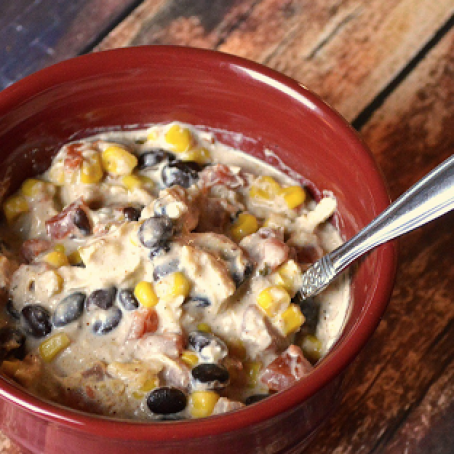 Chicken Cream Cheese Chili/ Dykstra
