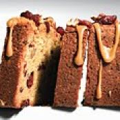 Espresso Pound Cake with Cranberries and Pecans