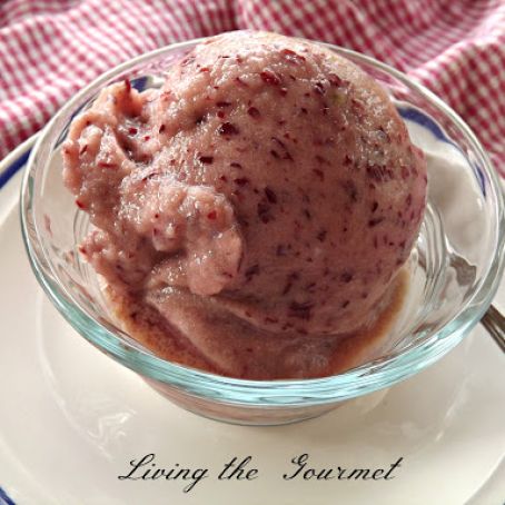 Fresh and Easy Grape Sherbet