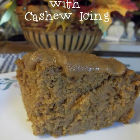 Pumpkin Cake with Cashew Icing (Gluten Free/ Dairy Free/ Refined Sugar Free) | SANDI'S ALLERGY FREE RECIPES