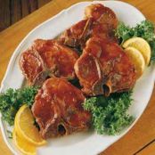 Oven Barbecued Pork Chops