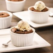 Make-Ahead Chocolate Soufflés