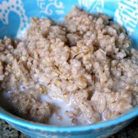 Rice Cooker Oatmeal