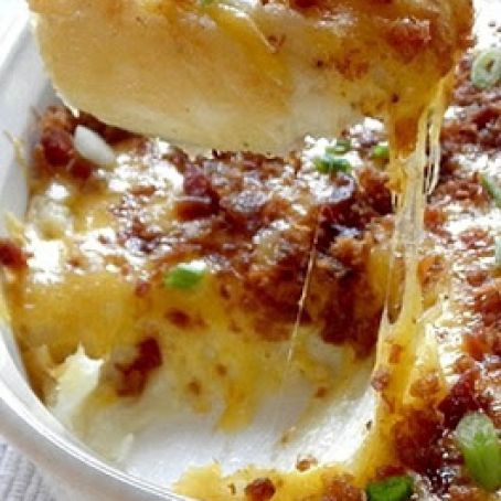 Twice-Baked Potatoes in a Dish and Potato Skins