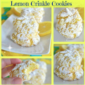 Lemon Crinkle Cookies