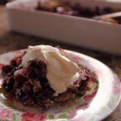 Blueberry Nectarine Crisp (Pioneer Woman)