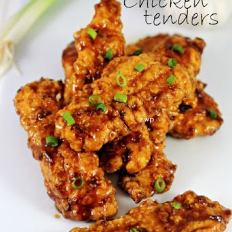 Honey Garlic Crunch Chicken Tenders