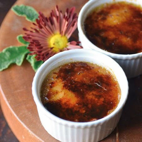 No-Bake Pumpkin Crème Brûlée
