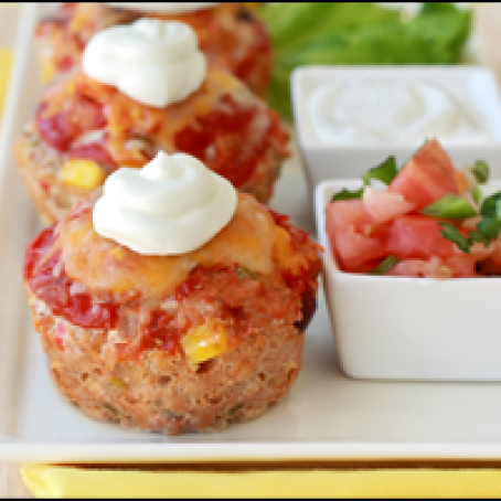 Southwest Meatloaf Minis