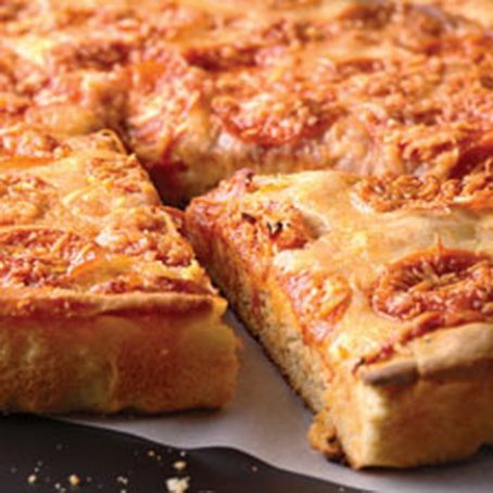 No-Knead Deep-Dish Pizza