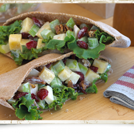 Nutty Pear Cheese Pockets