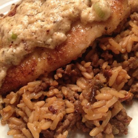 Cajun Dirty Rice- Sandra Lee Recipe