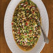 Fresh Pea and Corn Salad
