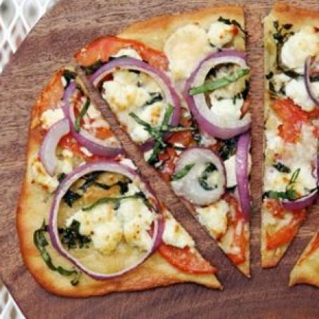 Italy - Fresh Tomato & Basil Flatbread