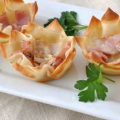 Chicken Cordon Bleu Wonton Bites – The Way to His Heart