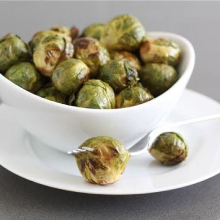Roasted Brussels Sprouts with Balsamic Vinegar