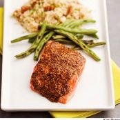 Smoky Maple-Mustard Salmon